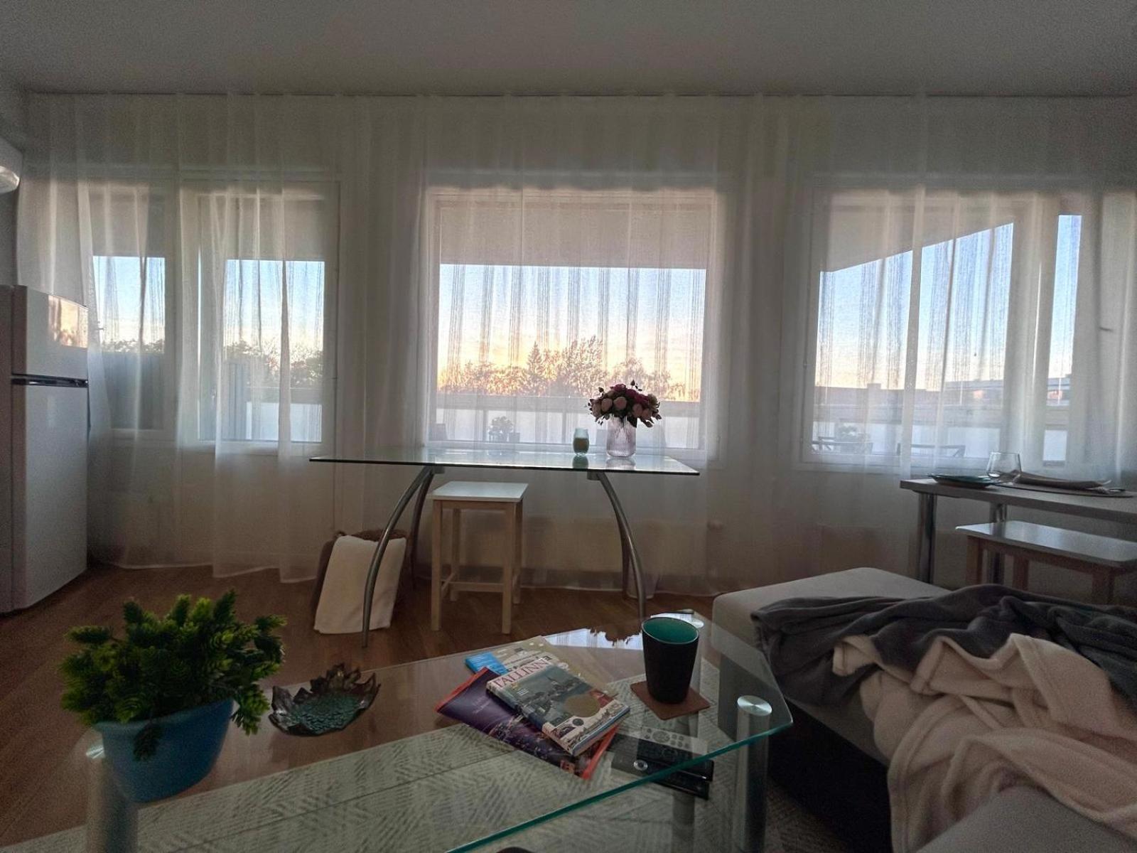 Stella'S Apartment - City Center - Free Secure Parking - Big Sun Terrace - Air Conditioning - Wifi - Tram To The Tallinn Bus Station And Old Town 外观 照片